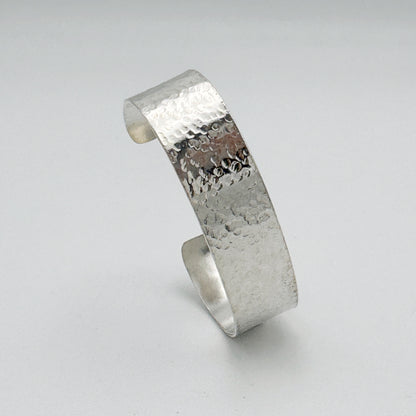 Sterling Silver Hammered Cuff Bracelet