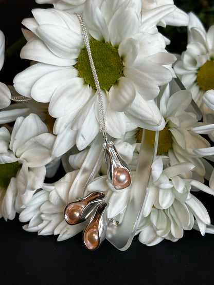 Peach Persuasion Pearl Set