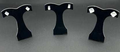 Square Hammered Sterling Silver Studs